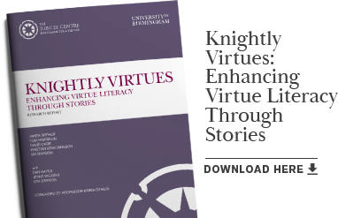 Knightly Virtues: Enhancing Virtue Literacy Through Stories