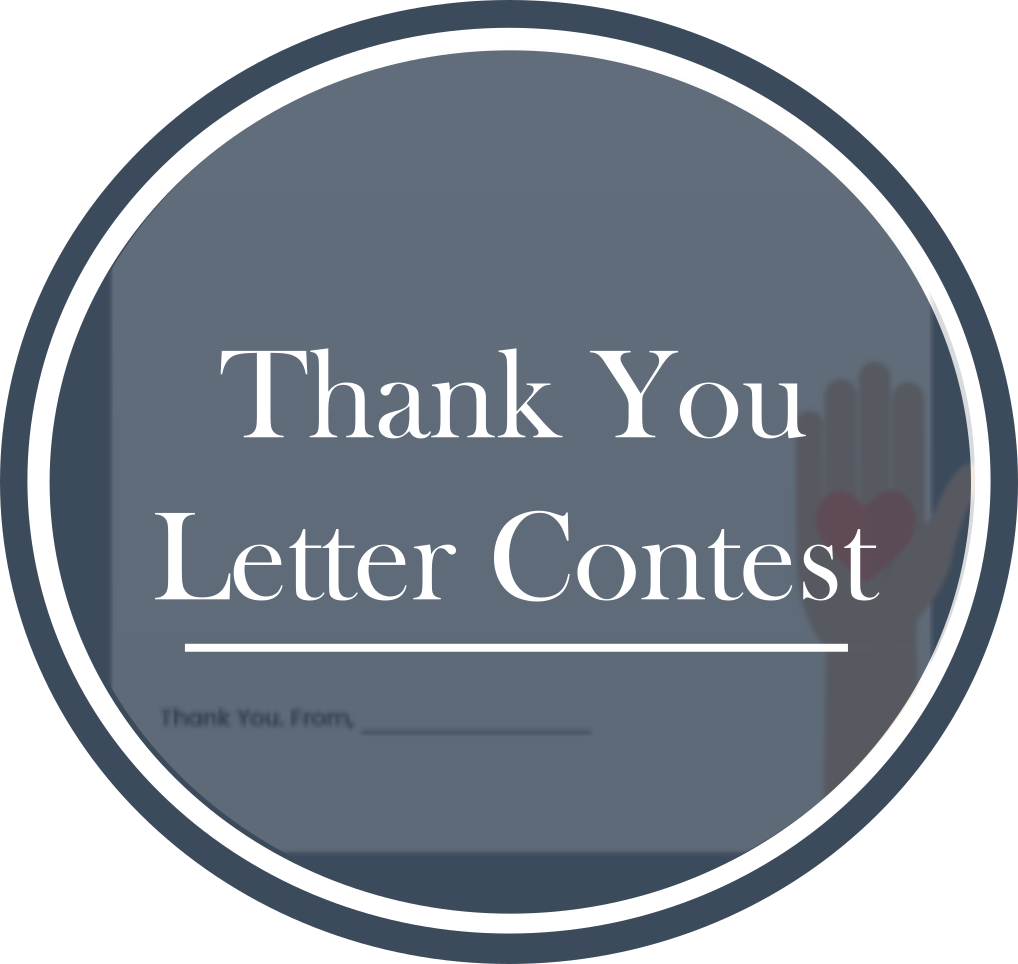 Thank you letter contest