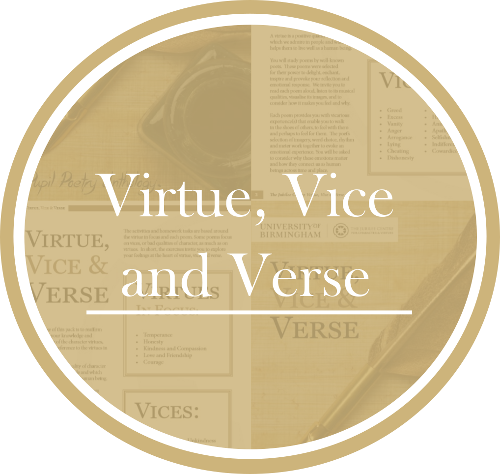 Virtues, Vice, and Verse