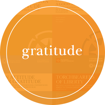 Gratitude Jubilee Centre projects button