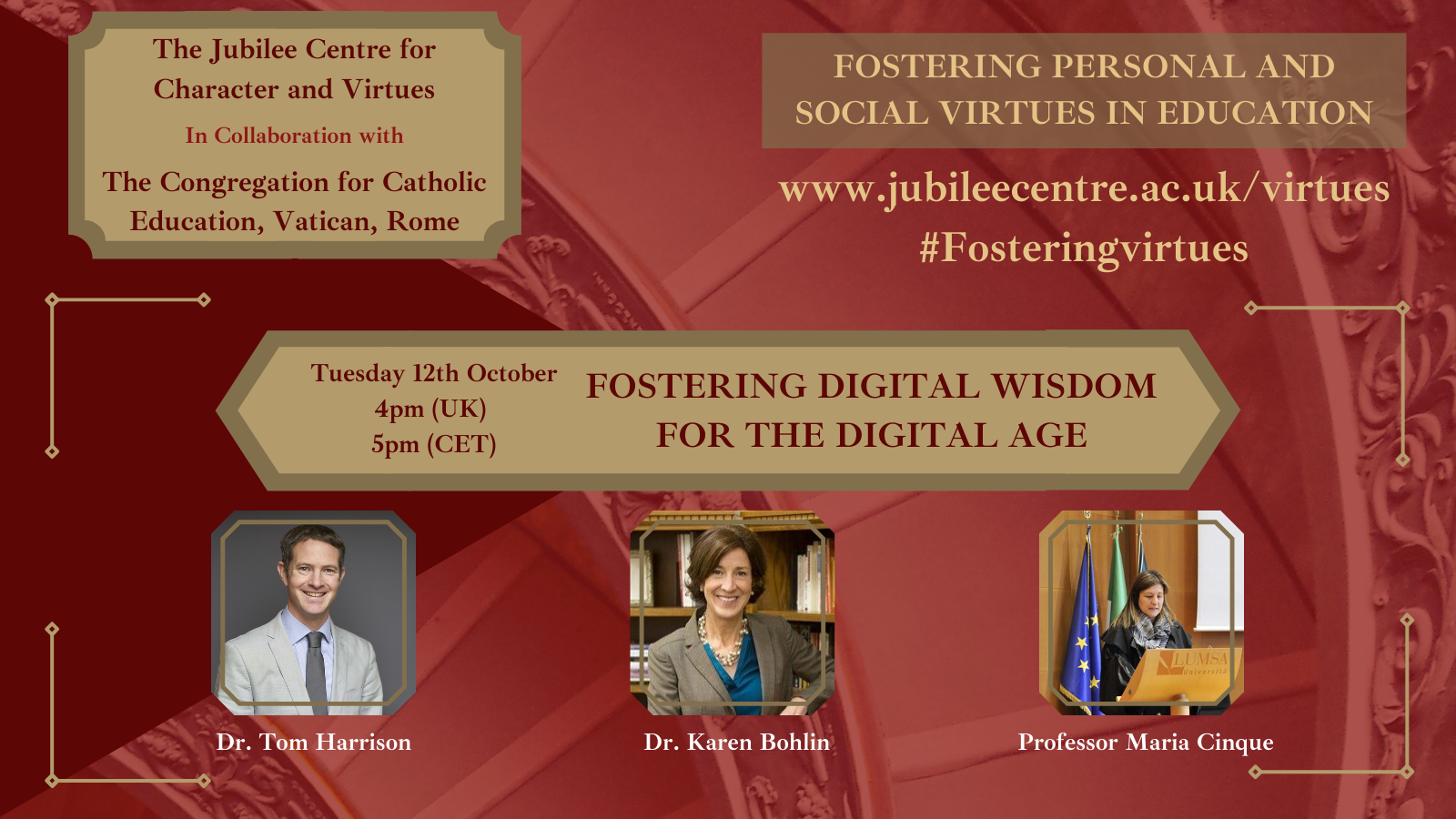 Centre Hosts 'Fostering Digital Wisdom for the Digital Age' Webinar ...